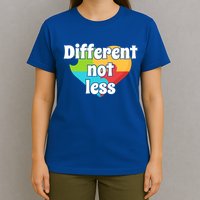 Different Not Less Autism Awareness T-Shirt