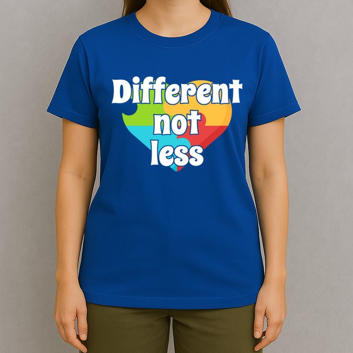 Different Not Less Autism Awareness T-Shirt