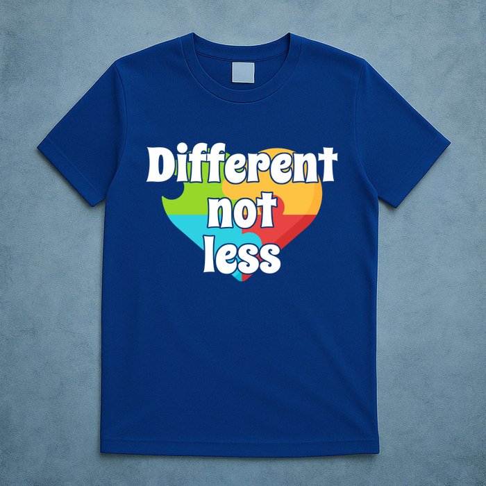 Different Not Less Autism Awareness T-Shirt