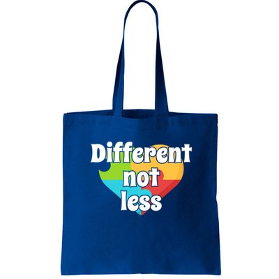 Different Not Less Autism Awareness Bag
