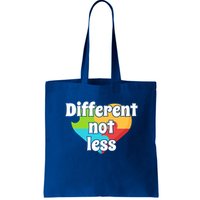 Different Not Less Autism Awareness Bag
