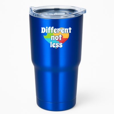 Different Not Less Autism Awareness Tumbler