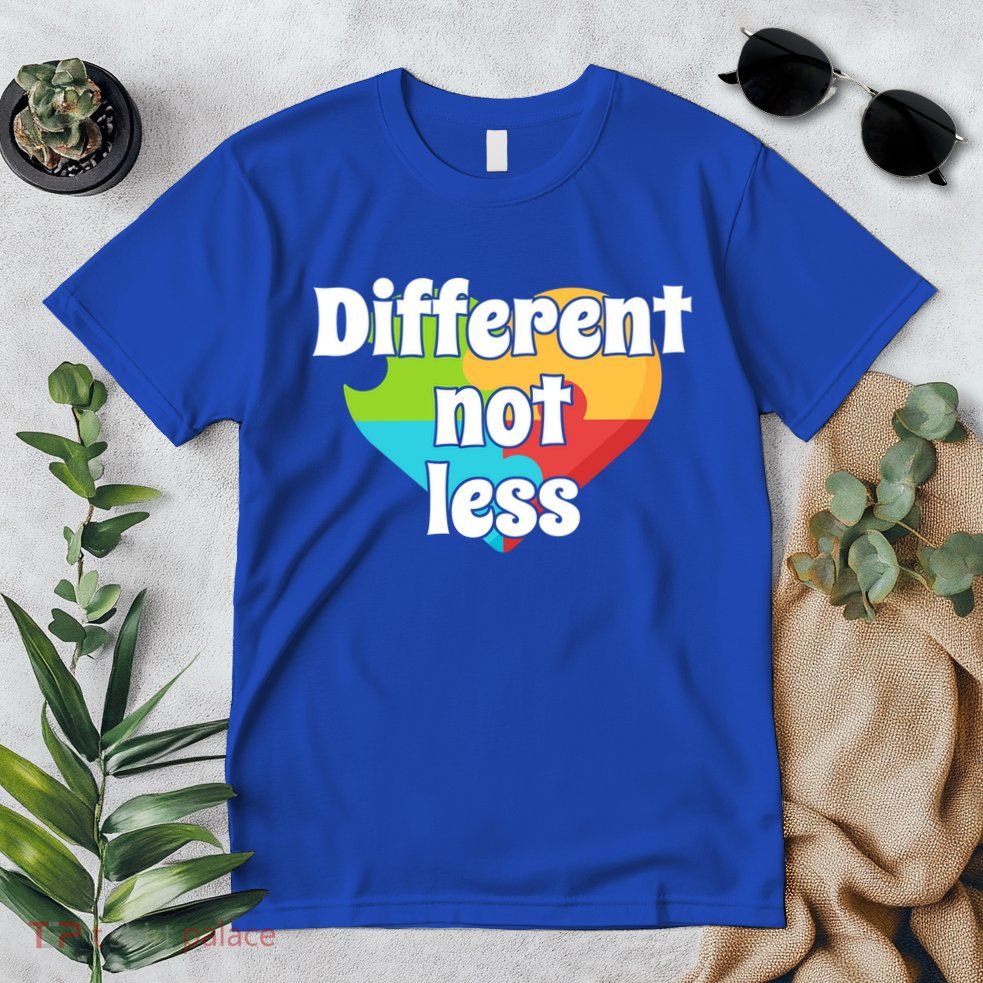 Different Not Less Autism Awareness Premium T-Shirt