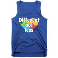 Different Not Less Autism Awareness Tank Top