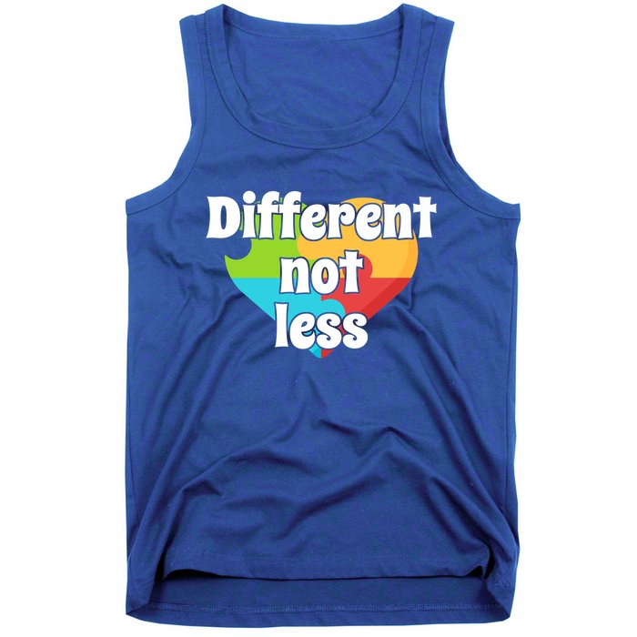 Different Not Less Autism Awareness Tank Top