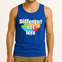 Different Not Less Autism Awareness Tank Top