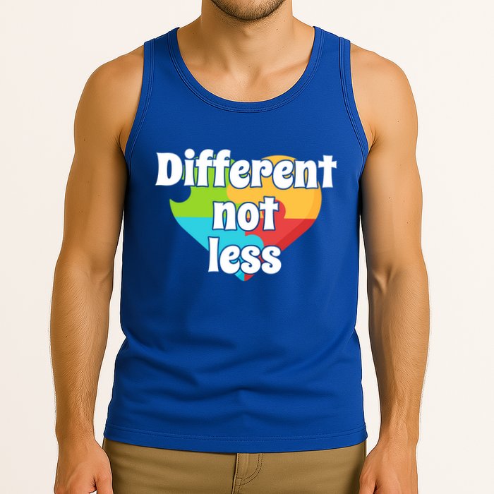 Different Not Less Autism Awareness Tank Top