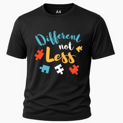 Different Not Less Autism Awareness Gift Performance Shirt