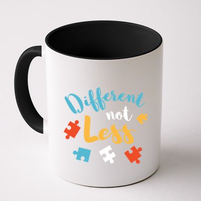 Different Not Less Autism Awareness Gift Mug