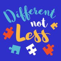 Different Not Less Autism Awareness Gift 16 in Basic Backpack