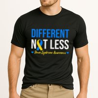 Different Not Less World Down Syndrome Awareness Day Ribbon Performance Shirt