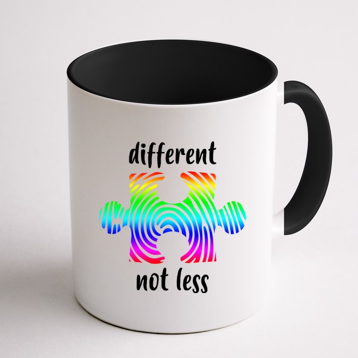 Different Not Less Neurodiversity Puzzle Mug