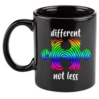 Different Not Less Neurodiversity Puzzle 11oz C Handle Ceramic Mug