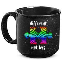 Different Not Less Neurodiversity Puzzle 15oz Campfire Ceramic Mug