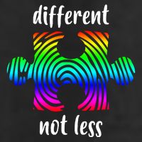 Different Not Less Neurodiversity Puzzle Tumbler