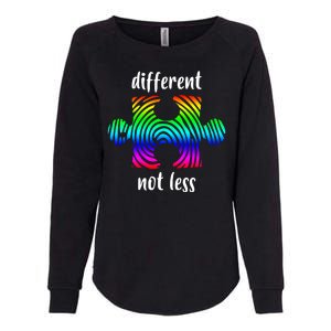 Different Not Less Neurodiversity Puzzle Womens California Wash Sweatshirt