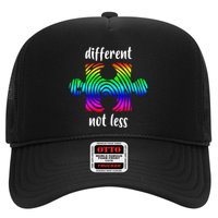 Different Not Less Neurodiversity Puzzle Trucker Hat