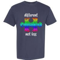 Different Not Less Neurodiversity Puzzle Garment-Dyed Heavyweight T-Shirt