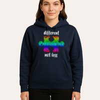 Different Not Less Neurodiversity Puzzle Hoodie