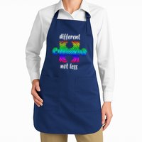 Different Not Less Neurodiversity Puzzle Apron