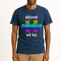 Different Not Less Neurodiversity Puzzle Tall T-Shirt