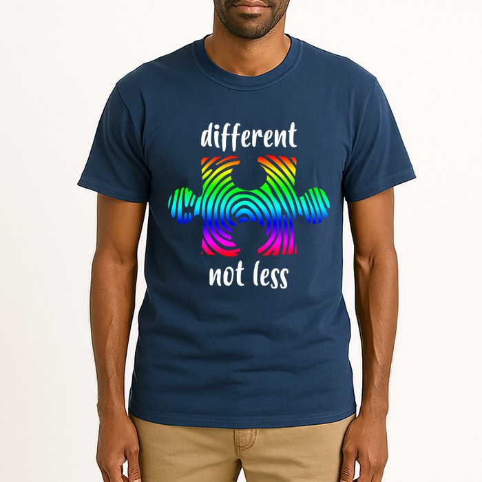 Different Not Less Neurodiversity Puzzle Tall T-Shirt