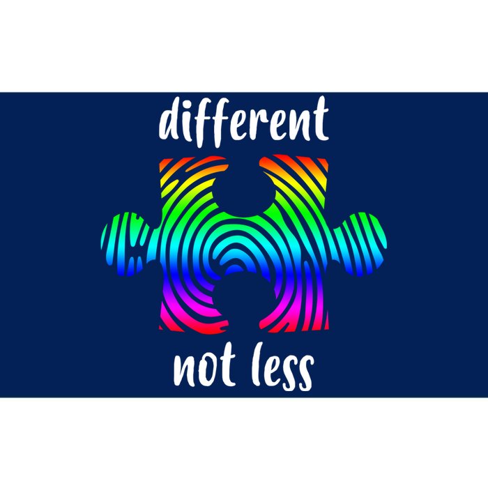 Different Not Less Neurodiversity Puzzle Bumper Sticker