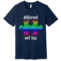 Different Not Less Neurodiversity Puzzle Premium T-Shirt