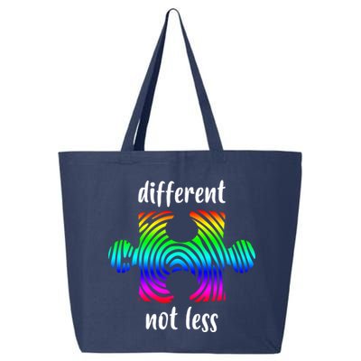 Different Not Less Neurodiversity Puzzle 25L Jumbo Tote