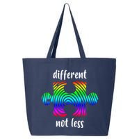 Different Not Less Neurodiversity Puzzle 25L Jumbo Tote