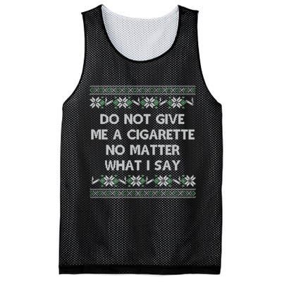 Do Not Let Me Hit Your Vape No Matter What I Say Blow Clouds Christmas Mesh Reversible Basketball Jersey Tank