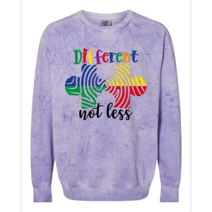 Different Not Less Colorblast Crewneck Sweatshirt