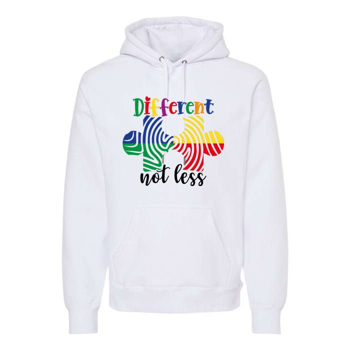 Different Not Less Premium Hoodie