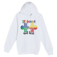 Different Not Less Premium Pullover Hoodie