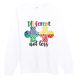 Different Not Less Premium Crewneck Sweatshirt