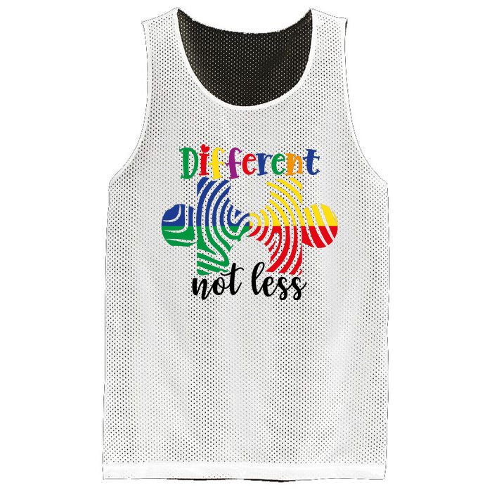 Different Not Less Mesh Reversible Basketball Jersey Tank