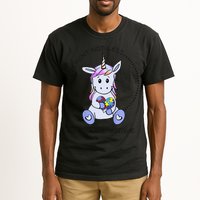 Different Not Less Totally Unique Unicorn Tall T-Shirt