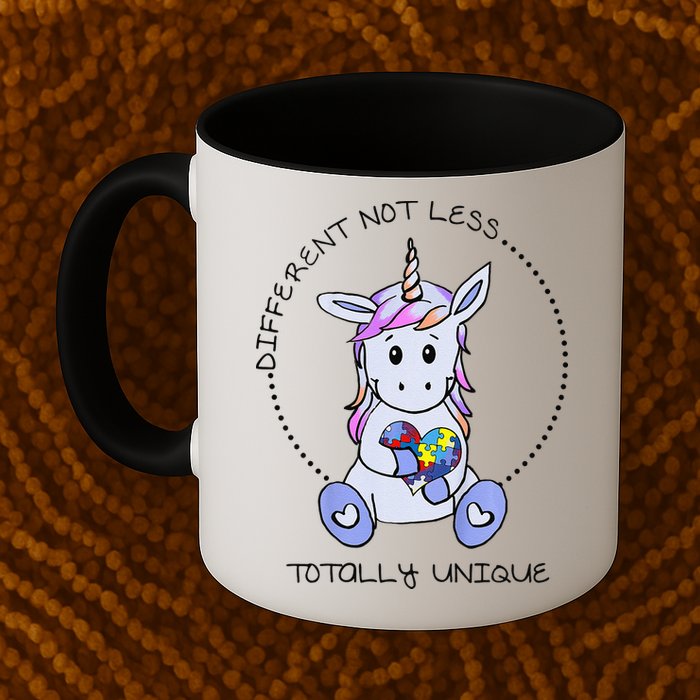 Different Not Less Totally Unique Unicorn Mug