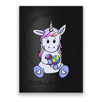 Different Not Less Totally Unique Unicorn Poster