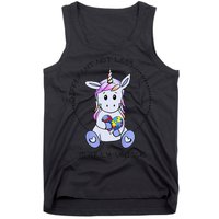 Different Not Less Totally Unique Unicorn Tank Top
