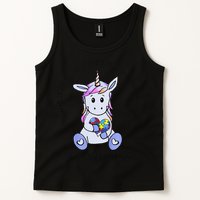 Different Not Less Totally Unique Unicorn Tank Top