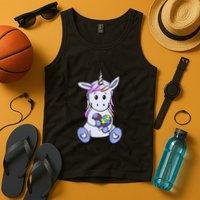 Different Not Less Totally Unique Unicorn Tank Top