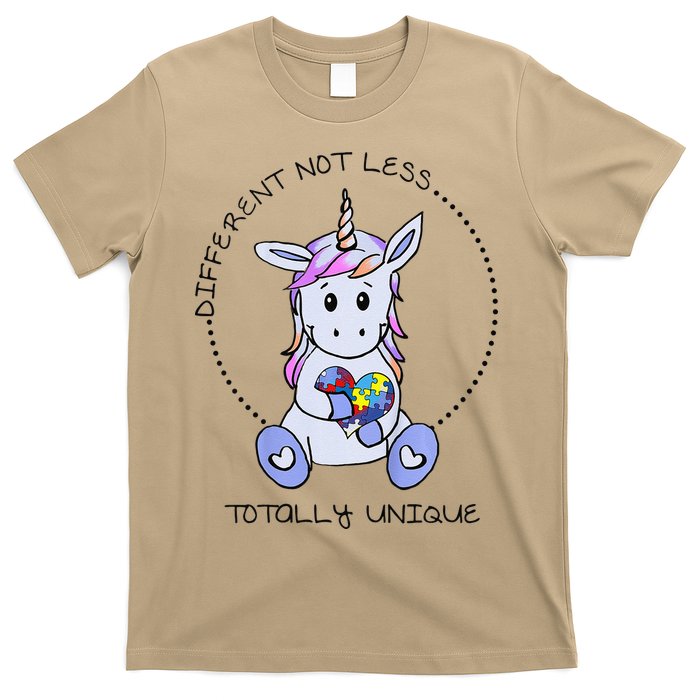 Different Not Less Totally Unique Unicorn T-Shirt
