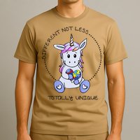 Different Not Less Totally Unique Unicorn T-Shirt