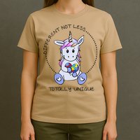 Different Not Less Totally Unique Unicorn T-Shirt
