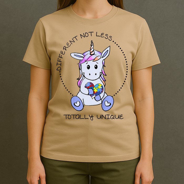 Different Not Less Totally Unique Unicorn T-Shirt