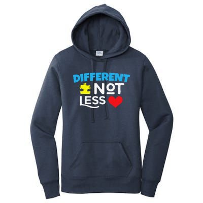 Different Not Less Autism Women's Pullover Hoodie