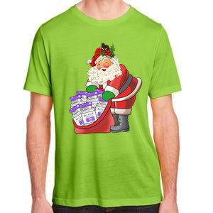 Derm Nurse Life Aesthetic Nurse Christmas Santa Claus Cool Gift Adult ChromaSoft Performance T-Shirt