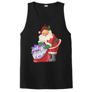 Derm Nurse Life Aesthetic Nurse Christmas Santa Claus Cool Gift PosiCharge Competitor Tank