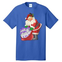 Derm Nurse Life Aesthetic Nurse Christmas Santa Claus Cool Gift Tall T-Shirt